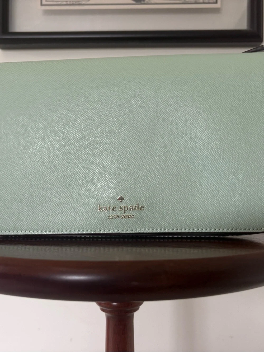 NWT Kate Spade Staci Saffiano Leather Medium Flap Shoulder Bag